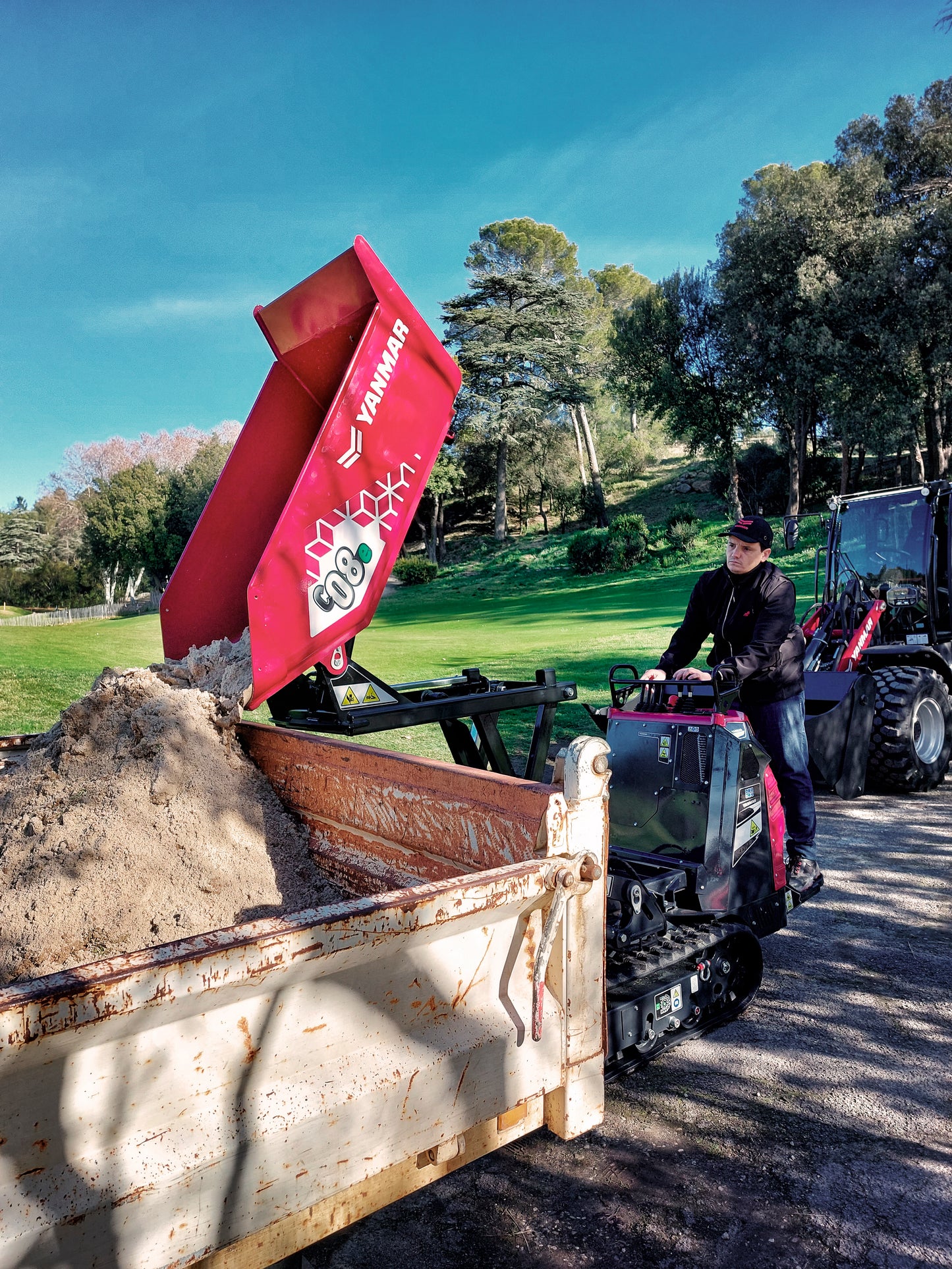 Mini Dumper Yanmar C08e