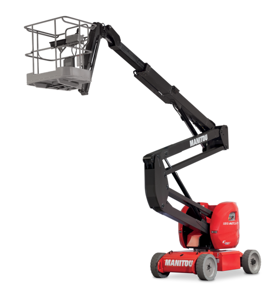 Plataforma Elétrica Articulada Manitou 120 AETJ-C 3D