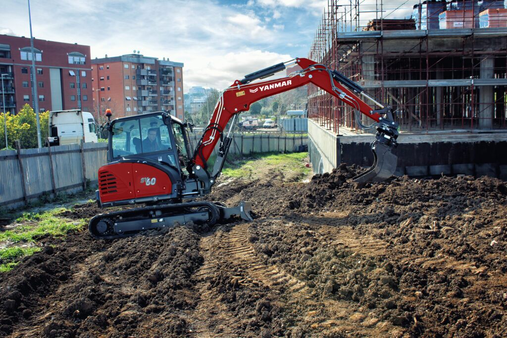 Yanmar SV60-B Mini Excavator 