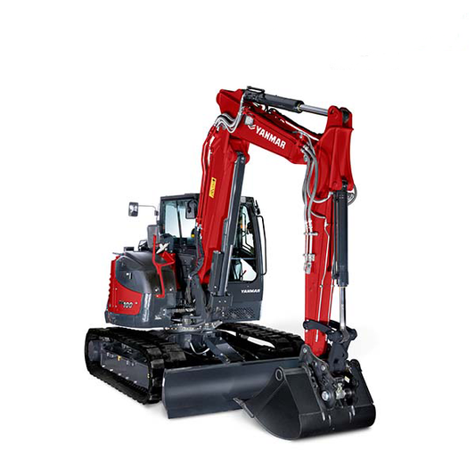 Yanmar SV100-2PB Mini Excavator 