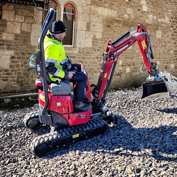 Yanmar VIO12 Mini Excavator 