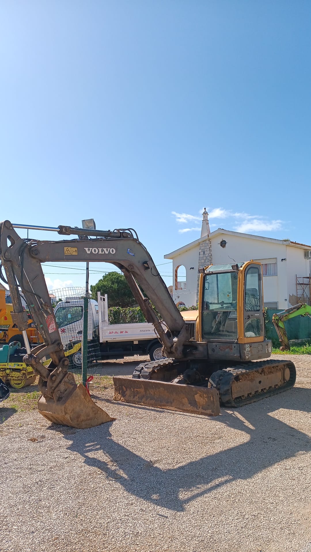 Mini Escavadora Volvo ECR88