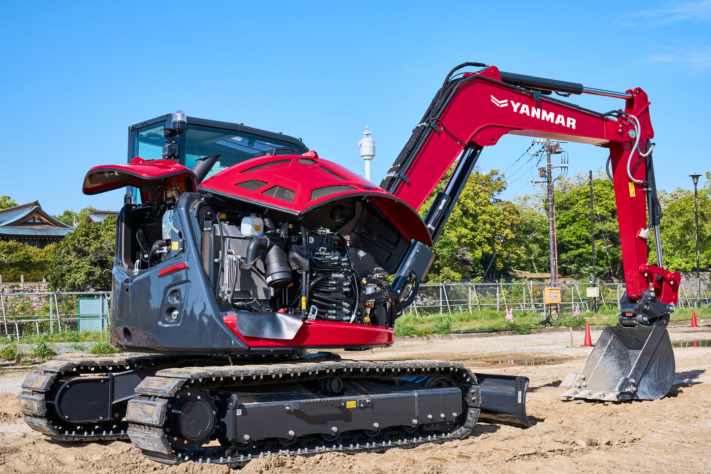 Yanmar SV100-7 Mini Excavator 