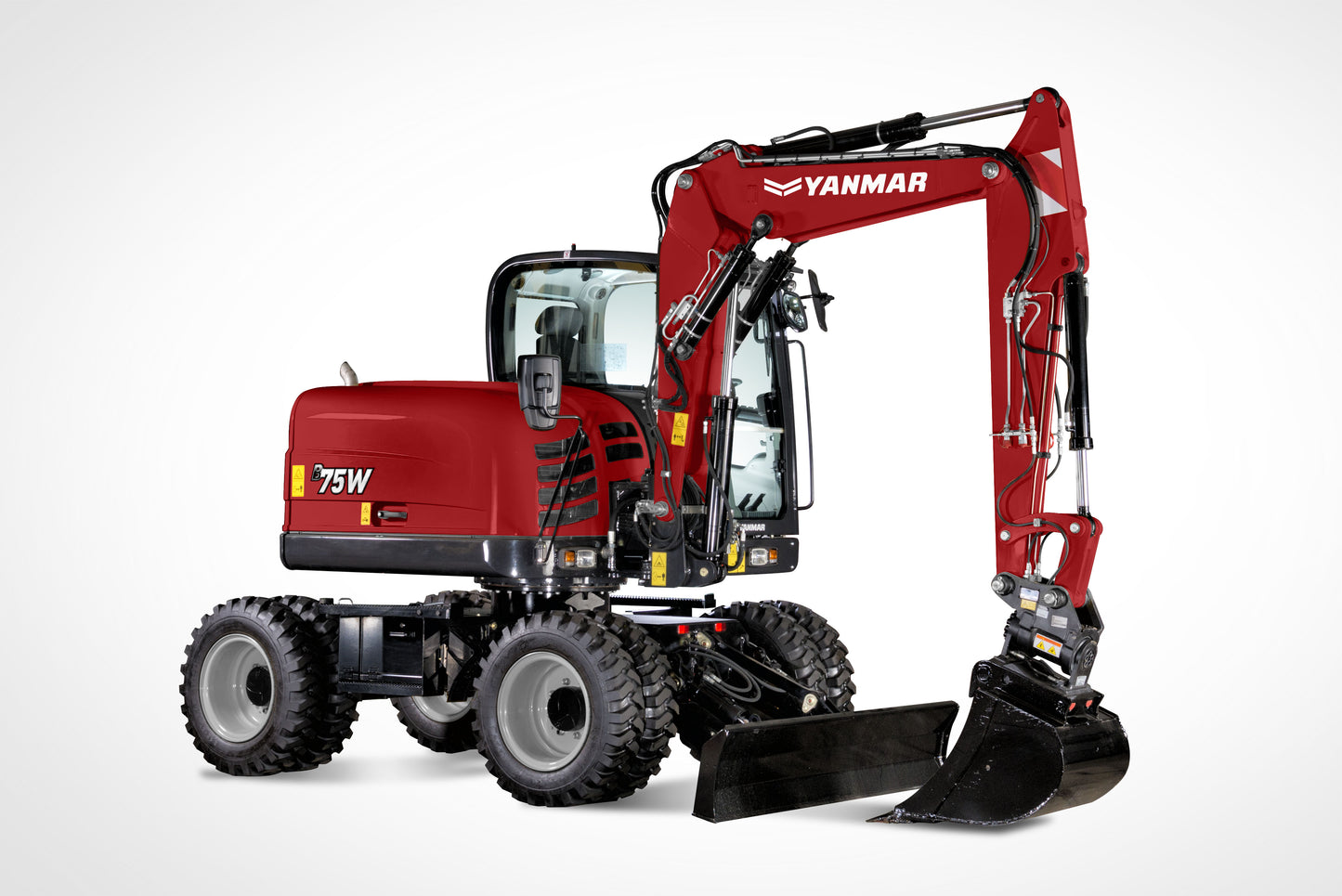 Yanmar B75W Wheel Excavator