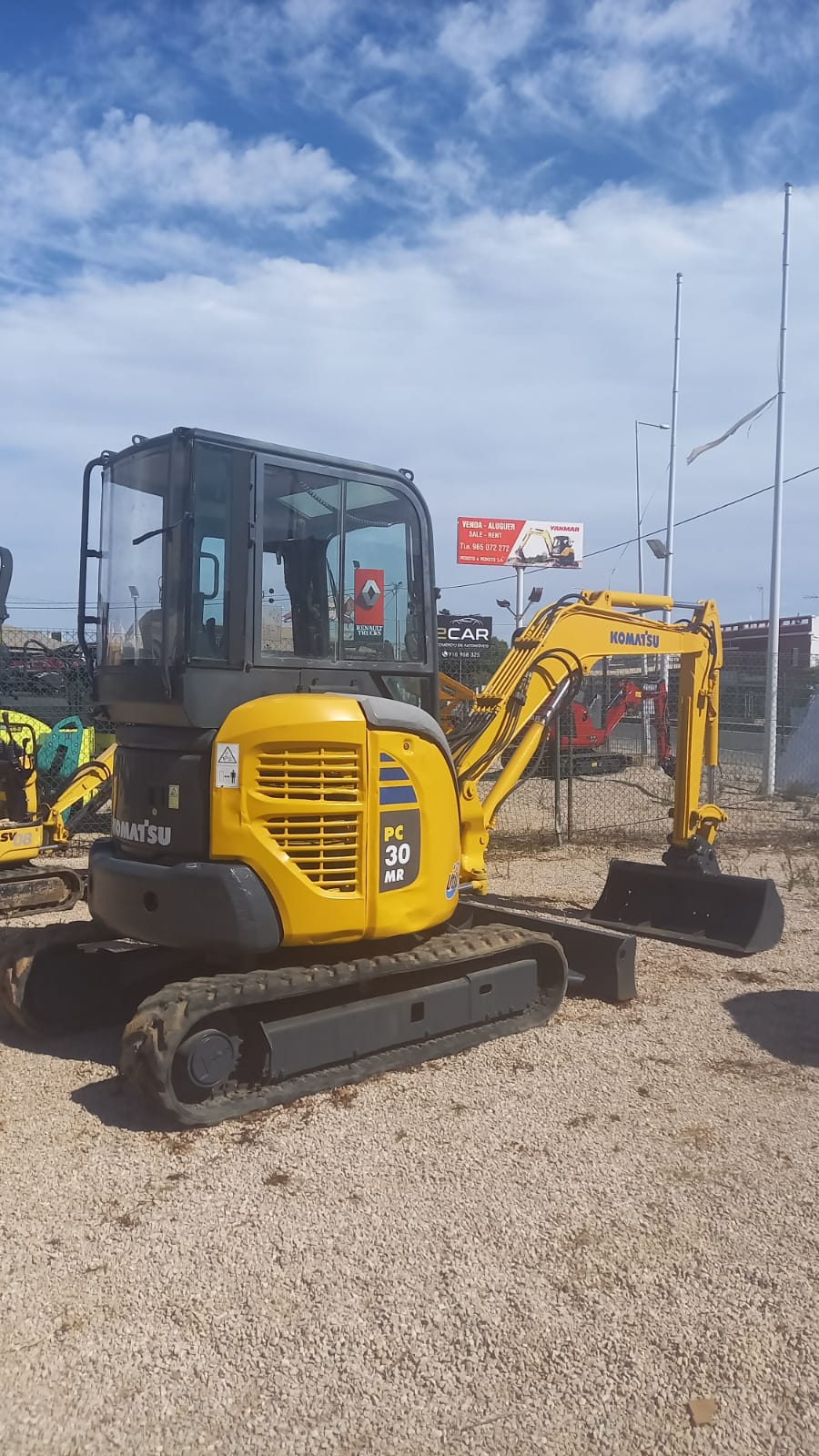 Mini-pelle Komatsu PC30MR-2