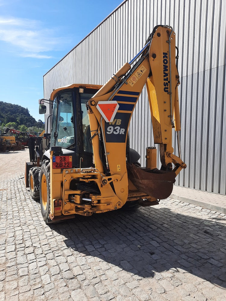 Komatsu WB93R-8EO backhoe loader