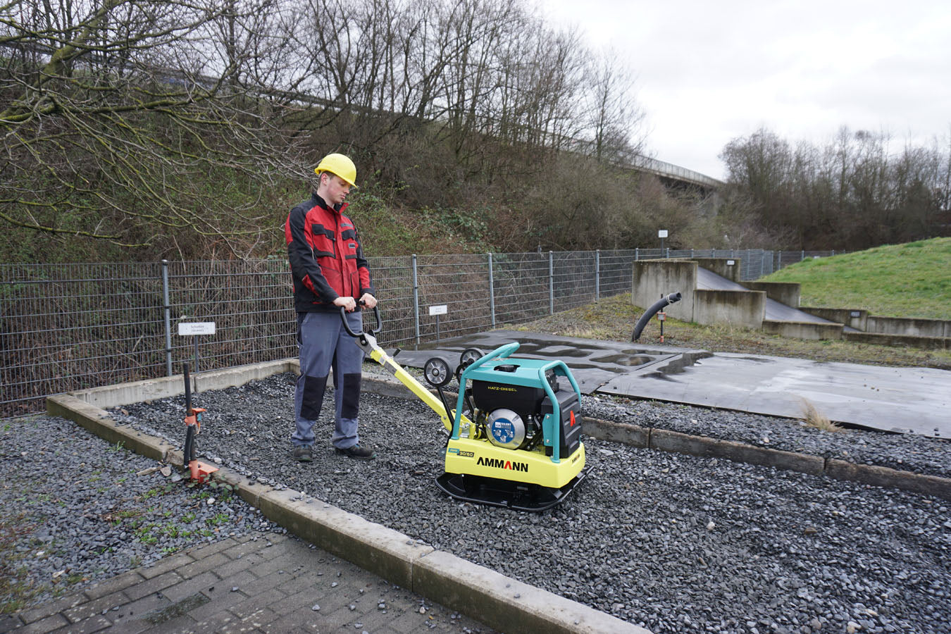 Ammann APR 30/60 compactor plate