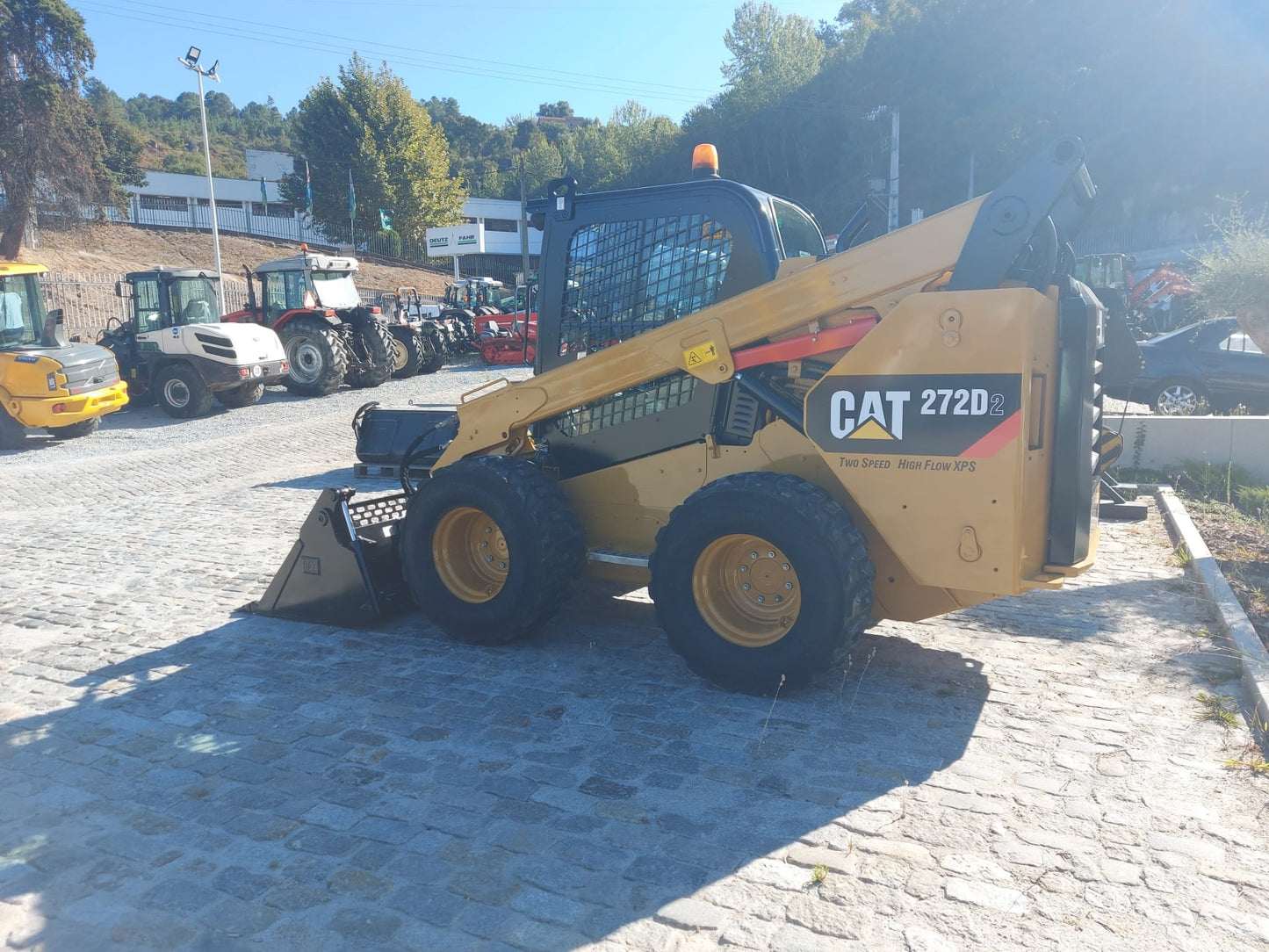 Mini Pá Caterpillar 272D2