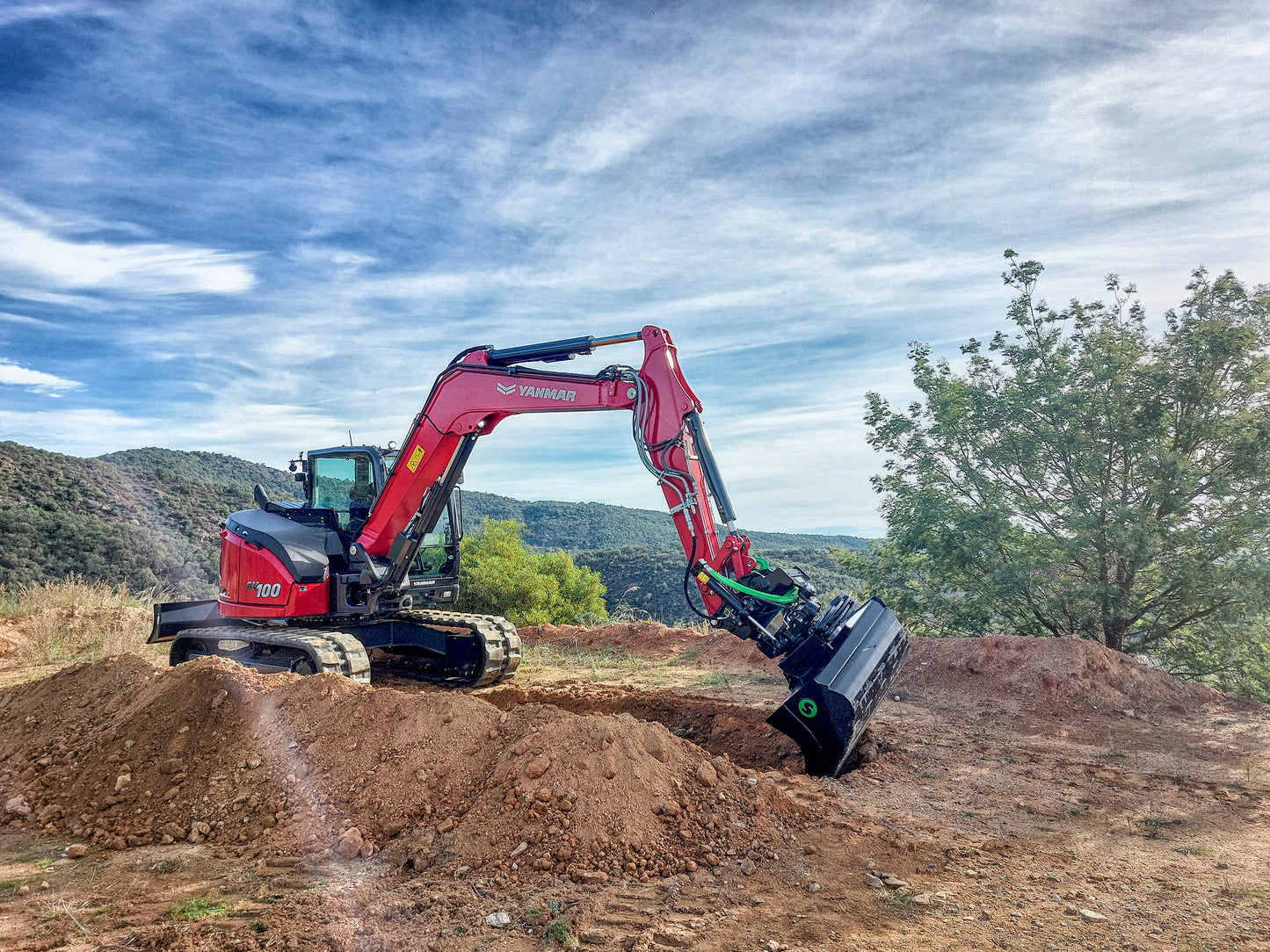 Yanmar SV100-7 Mini Excavator 