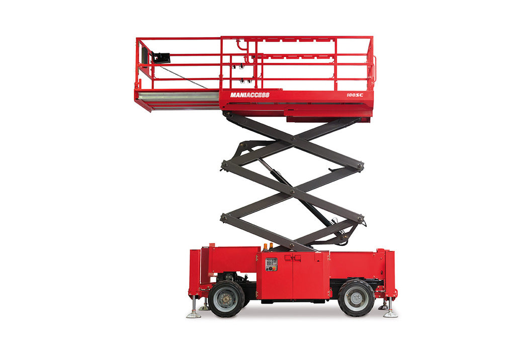 Manitou 100 SC Diesel Scissor Platform